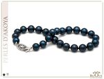 Bracelet de perles de culture noires d'Akoya - REF: AKN-BRAC-5055