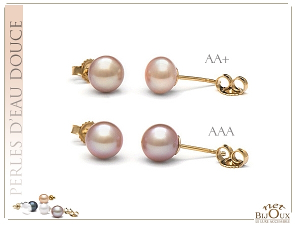 Boucles d'Oreilles BOOD103 AAA or 14k