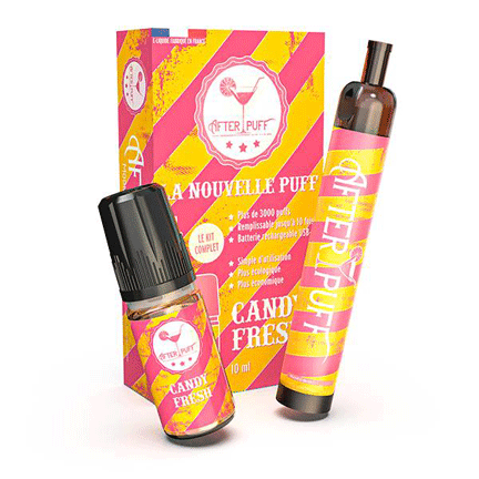 Kit After Puff - Candy Crush - Le French Liquide Kit After Puff - Candy Crush - Le French Liquide
