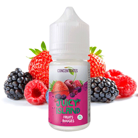 Concentré Fruits Rouge - Juicy Island - Le Coq Qui Vape