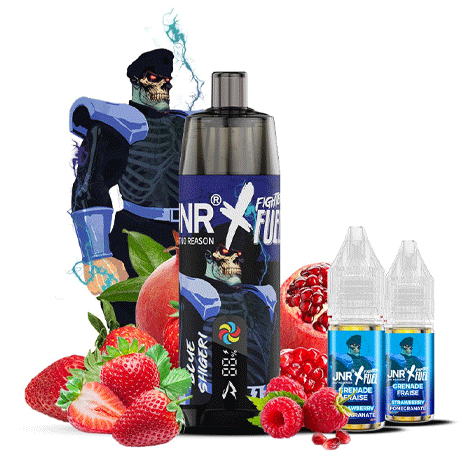 Puff Shisha Plus Blue Shigeri - JNR X Fighter Fuel