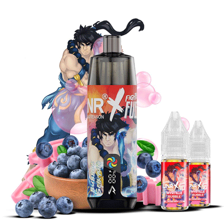 Puff Shisha Plus Bubble Seiryuto - JNR X Fighter Fuel
