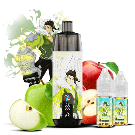 Puff Shisha Plus Green Blitz - JNR X Fighter Fuel