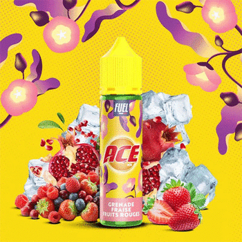 Grenade Fraise Fruits Rouges - Ace Ice - Maison Fuel