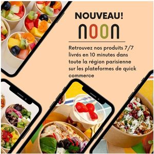 Noon livré partout, tout le temps