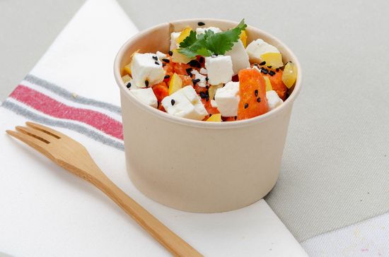 Mini salade de carottes rôties au cumin