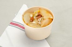 Yaourt grec & compotée de poires