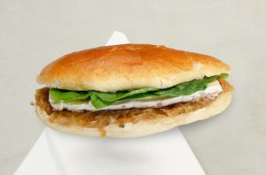 Pain viennois - Veggie à la libanaise