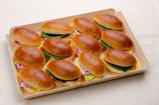 Plateau de 12 navettes "Lunch" au pain viennois