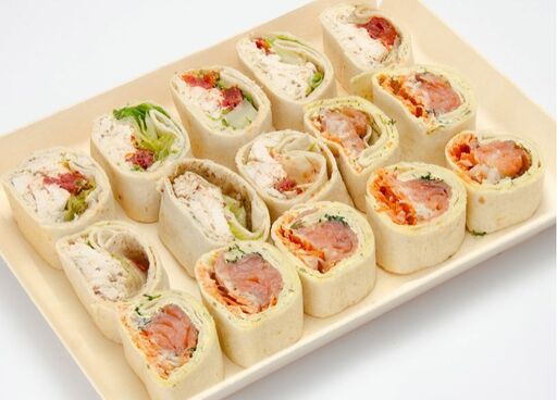 Plateau de 16 wrap Rolls