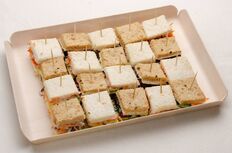 Plateau damier 24 club sandwichs