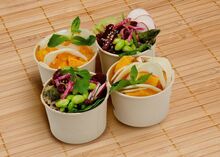 Coffret 12 mini salades - Vegan
