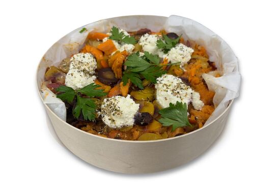 Woodbox - Légumes d'hiver rôtis au zaatar & Crème de ricotta