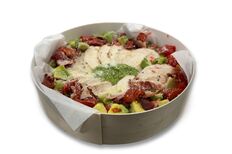 Woodbox - Poulet rôti au pesto de roquette, bacon & duo de quinoa