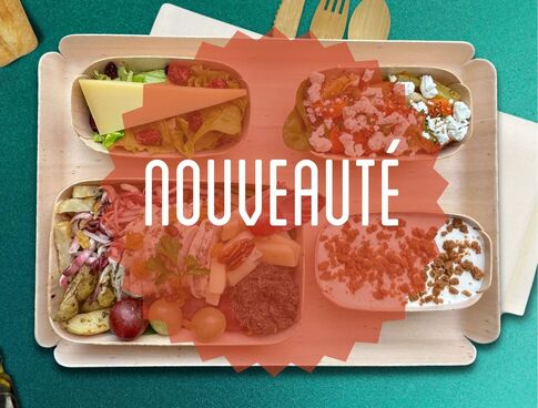Plateau repas - Poulet "couleurs d'automne"