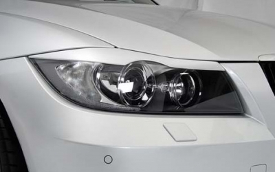 BEUTEE Paire De Sourcils De Phares Pour BMW Série 3 E92 E93 (2006-2013) – Look Sportif & Agressif Facile à Poser