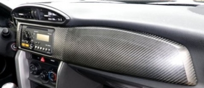 Autocollant Fibre De Carbone Pour Console Centrale Volkswagen Scirocco 2009-2014 - Trim Intérieur Dashboard Luxe