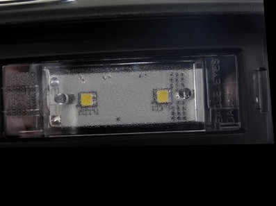 Feux Plaque Immatriculation LED Pour Dacia Duster, Lodgy, Logan II MCV - 18 SMD, Blanc Froid, Compatible Canbus