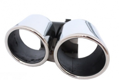 DIFFUSEUR DE PARE CHOC ARRIERE EN ABS AVEC EMBOUTS D'ECHAPPEMENTS LOOK S5 AUDI A5 SPORTBACK STANDARD (2007/10-2011)