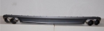 DIFFUSEUR DE PARE CHOC ARRIERE EN ABS AVEC EMBOUTS D'ECHAPPEMENTS LOOK S5 AUDI A5 SPORTBACK STANDARD (2007/10-2011)