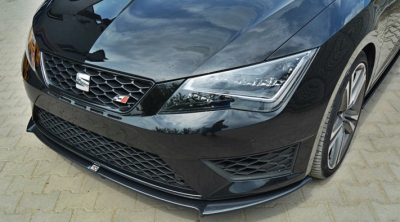 Protection De Pare-chocs Pour Seat Leon III Break (2013-2020) - Noir, ABS 2mm, Adhésif 3D