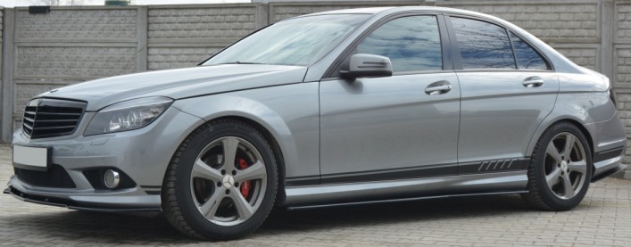 Élargissement Caisse De Roue Mercedes Classe C W204 - Extension Passages De Roues Style AMG