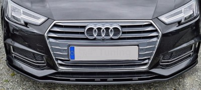 Lame De Pare-choc Avant Pour Audi A4/A6/S4/S6 Break - Style Sport, Facile à Poser, Protection Renforcée - 5