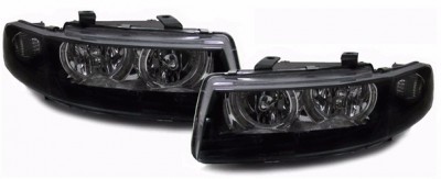 Jeu Phares H7/H1 Gauche Droite Pour Seat Toledo/Leon (1M) 04/99-05/06 - Avec Clignotant Intégré - Homologué E