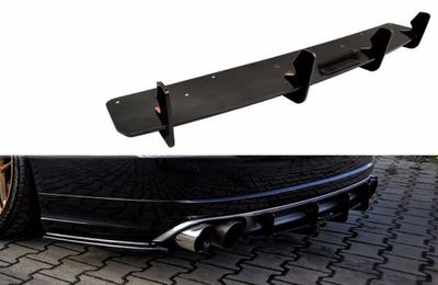 DIFFUSEUR DE PARE CHOC ARRIERE (RAJOUT CENTRAL) AUDI S8 D4 FACELIFT