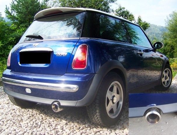 Silencieux D'Échappement ATEC Pour Mini R50, R52, R53 Cooper - Neuf - Garanti - Réf. 40578656