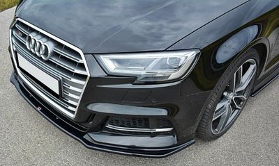 TGFOF Diffuseur de pare-chocs arrière en fibre de carbone pour Audi A3 8V Base Sedan 2014 2015 2016 Factory Outlet Kit de carrosserie de becquet de lèvre de pare-chocs inférieur TGFOF Diffuseur de pare-chocs arrière en fibre de carbone pour Audi A3 8V Base Sedan 2014 2015 2016 Factory Outlet Kit de carrosserie de becquet de lèvre de pare-chocs inférieur
