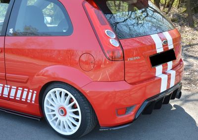 Pare-choc Arrière à Peindre Pour Ford Fiesta MK6 (2008-2017) – Référence 1730685 - 2