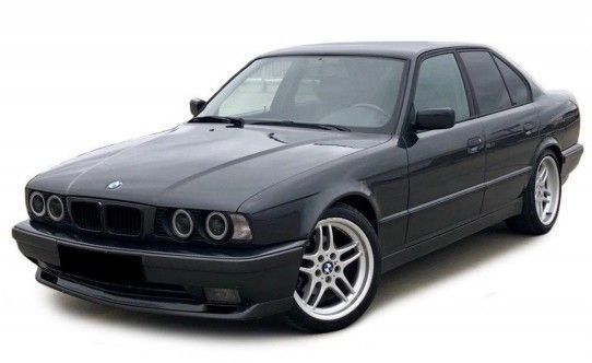 Phares Avant Droit + Gauche H1 Argentés Pour BMW 5 E34 Et 7 E32 (1986-1997) - Neufs TYC