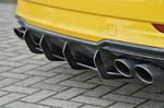 DIFFUSEUR ARRIERE (RAJOUT CENTRAL) AUDI S3 8V OU SLINE 8V LIMOUSINE OU CABRIOLET PHASE 2 "DTM LOOK" (2016/2019)