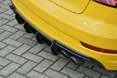 DIFFUSEUR ARRIERE (RAJOUT CENTRAL) AUDI S3 8V OU SLINE 8V LIMOUSINE OU CABRIOLET PHASE 2 "DTM LOOK" (2016/2019)