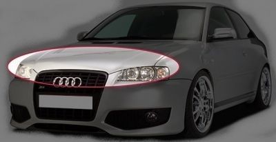 PARE CHOC AVANT AUDI S3 8L LOOK RS (1999/2003)