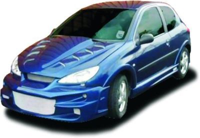 Repiauto Pare-Choc Avant à Peindre Peugeot 206 XS/GTI/CC/Cabrio/Sport 1998-2009