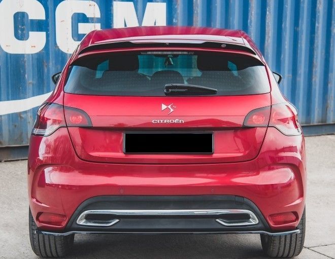 Spoiler Avant / Lèvre De Pare-chocs 3 Pièces Pour Citroën C4 - Noir - Kit Carrosserie Tuning Style Cupra R