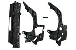 DIFFUSEUR ARRIERE PIANO BLACK BMW SERIE 3 G20/G21 PHASE 1 LOOK M340I AVEC EMBOUTS OBLONGS (2019/06-2022)