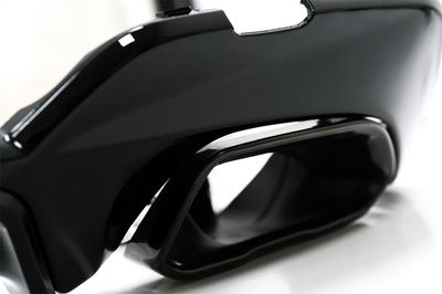 DIFFUSEUR ARRIERE PIANO BLACK BMW SERIE 3 G20/G21 PHASE 1 LOOK M340I AVEC EMBOUTS OBLONGS (2019/06-2022)