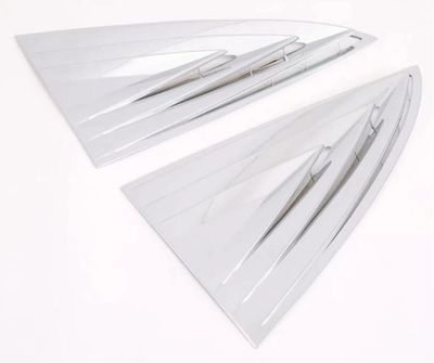 PRISES D'AIR DE VITRES ARRIERES TYPE "LOUVERS"  TESLA MODEL 3  V2 (2017/2023)