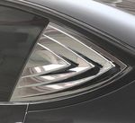 PRISES D'AIR DE VITRES ARRIERES TYPE "LOUVERS"  TESLA MODEL 3  V2 (2017+)