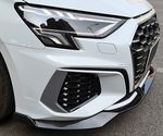 LAME DE PARE CHOC AVANT 3 PARTIES AUDI A3 8Y SLINE OU S3 8Y PHASE 1 (2020/2024)
