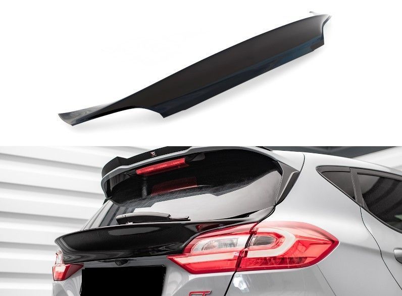 Becquet Arrière ABS Pour Ford Fiesta ST MK8 2018-2020 - Aileron Toit Tuning, Noir
