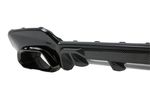 DIFFUSEUR ARRIERE PIANO BLACK BMW SERIE 3 G20/G21 PHASE 1 LOOK M340I AVEC EMBOUTS OBLONGS (2019/06-2022)