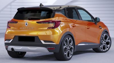 Becquet Arrière Pour Renault Captur II 2019-2025 - Look Fibre De Carbone, ABS, Améliore L'aérodynamisme Et Le Style - 11