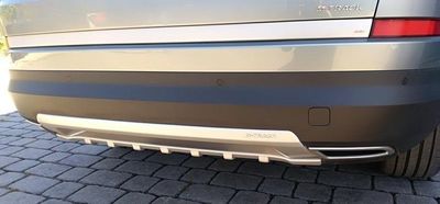 4903415 SPLITTER CENTRAL DE PARE CHOC ARRIERE LOOK DIFFUSEUR SKODA KODIAQ ...