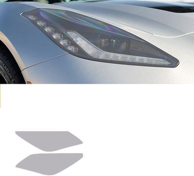 Film Transparent De Protection Pour Phares AKOOSY - PVC Brillant Anti-UV Et Anti-rayures - 120x40 Cm