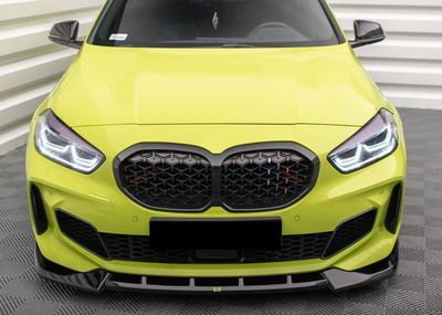 Lèvre De Pare-Chocs Avant BMW Série 1 F40 M Sport – 118i 120i 128ti 2020-2024, Splitter Aérodynamique ABS Sportif