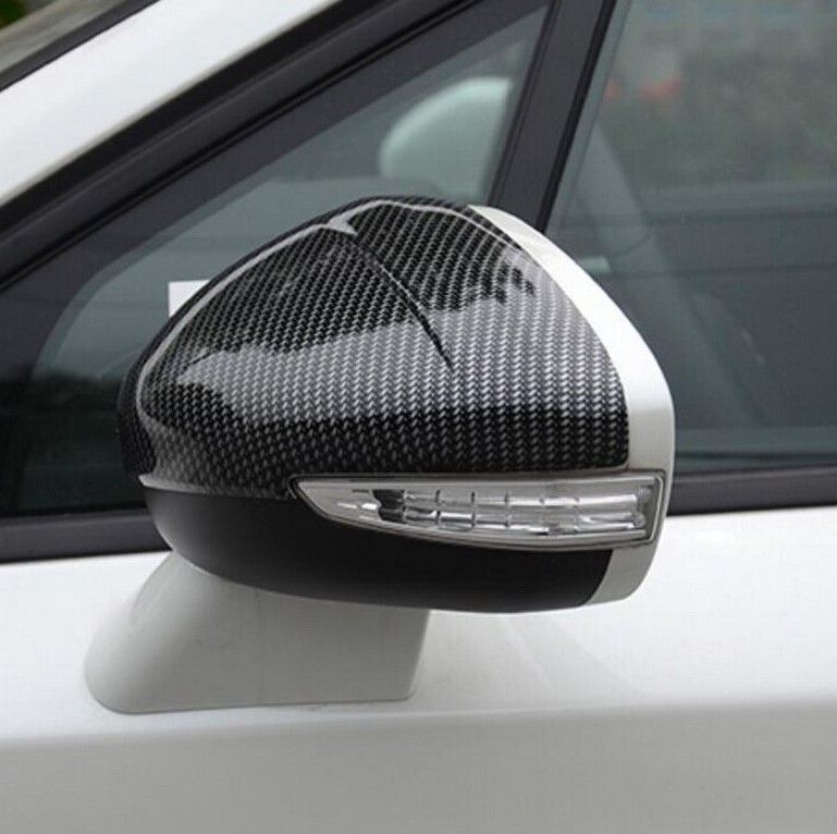 Coques Rétroviseur Pour Citroën DS5 2011-2017 - Motif Fibre Carbone - Protection Contre Rayures, Poussière - Paire Gauche/droite - 7